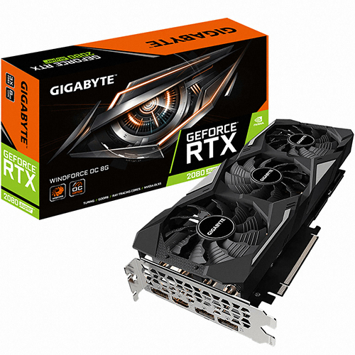 GIGABYTE ������ RTX 2080 SUPER WINDFORCE OC D6 8GB