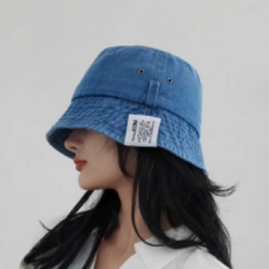 W93A8CB 커플 데님 버킷 모자 벙거지 패션 스트릿 힙합 데일리 버킷햇 가을벙거지모자 가을모자 햇빛차단 복수할인