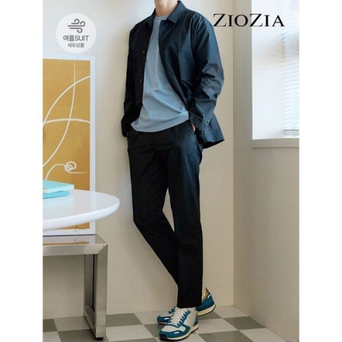 지오지아 세미 오버핏 캐주얼셋업수트_AAC2PP1605_BK_이미지