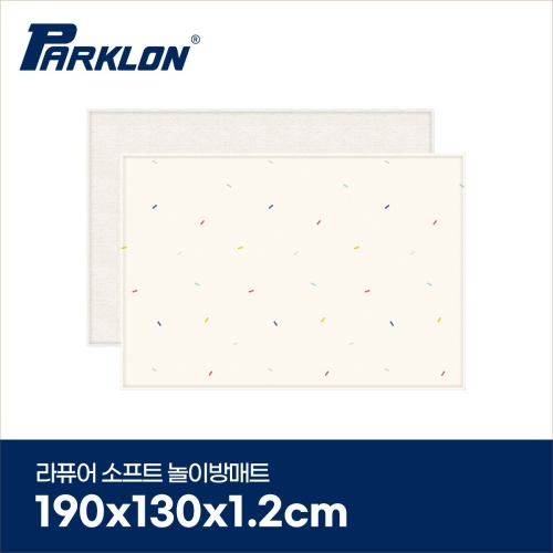파크론 파크론 라퓨어 소프트 놀이방매트 캔디스프링 190x130x1.2cm (1개)_이미지