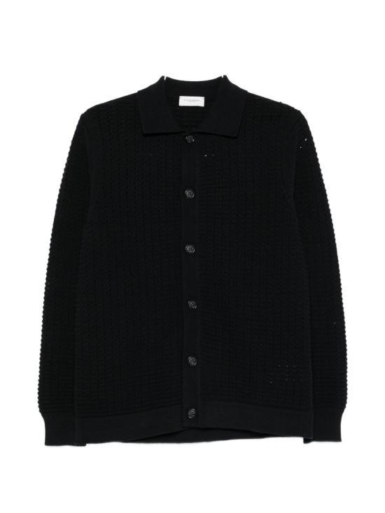 파올로페코라 가디건 A040F800 9000 Black_이미지