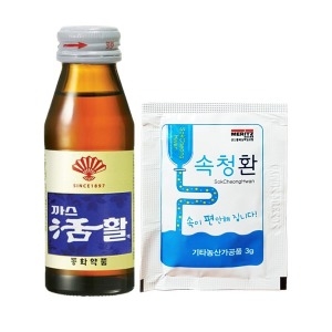 동화약품 까스활 40병 + 속청환 40포/소화제/까스활명수/베아큐_이미지