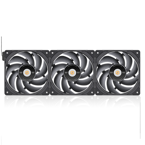 써멀테이크 TOUGHFAN EX12 Pro (3팩, 블랙)_이미지