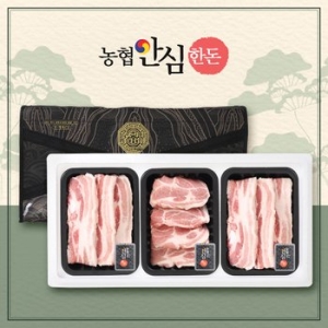 농협안심한돈  무항생제 한마음 선물세트 9호 900g