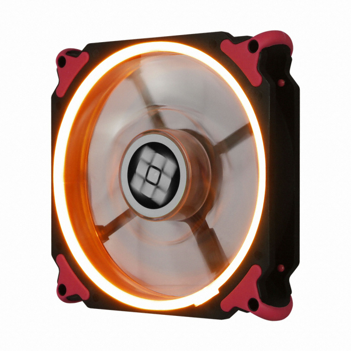 마이크로닉스 TEMPEST Ring Dual Impeller 120 (레드)_이미지