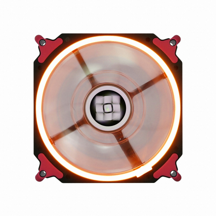 마이크로닉스 TEMPEST Ring Dual Impeller 120 (레드)_이미지