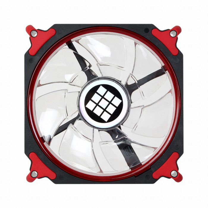 마이크로닉스 TEMPEST Ring Dual Impeller 120 (레드)_이미지