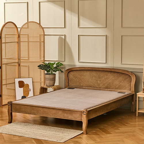 현대의료기 포그니처 라운드 흙침대 Q+리프트테이블+전용패드