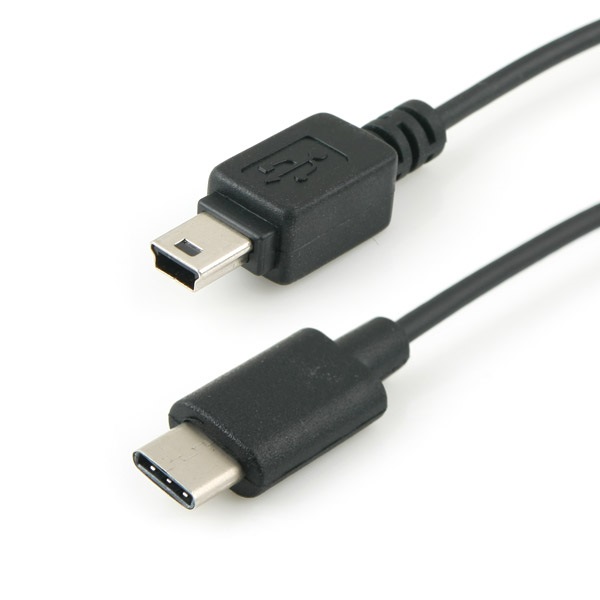 라이트컴 COMS USB 3.1 CM to USB 2.0 Mini 5P 변환 케이블 (WT370, 1m)_이미지
