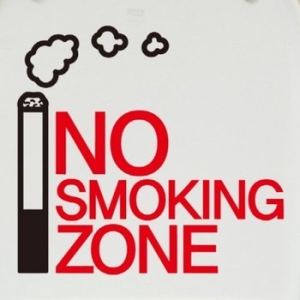 핫트랙스 금연스티커-담배연기 NO SMOKING ZONE
