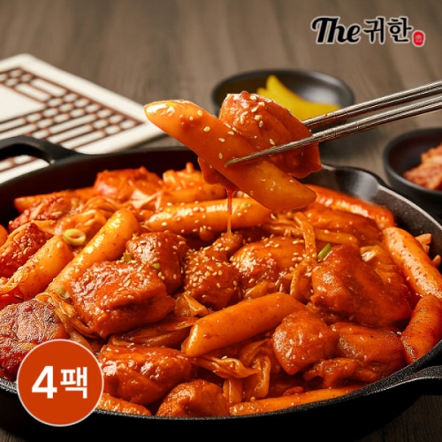귀한푸드 더귀한 춘천닭갈비국물떡볶이 960g (4개)_이미지