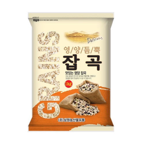 삼원농산 국내산 찰보리 1kg (1개)_이미지