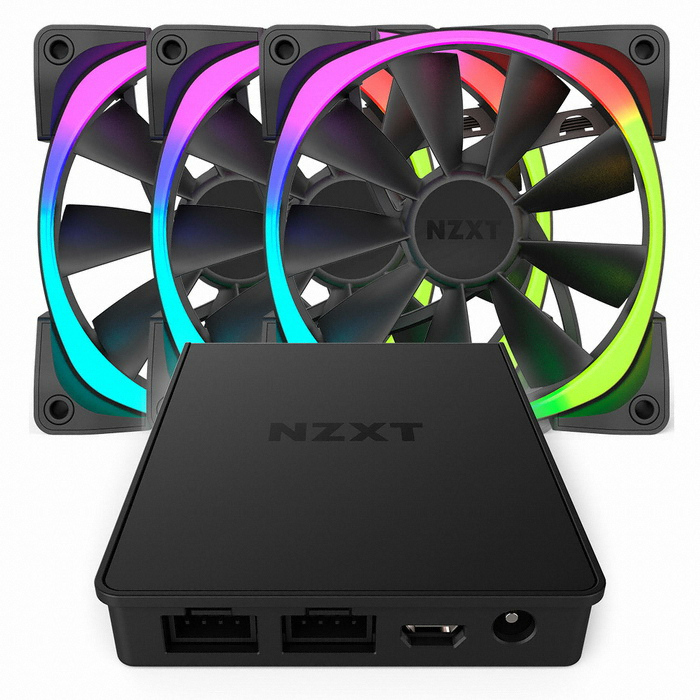 NZXT AER RGB 2 120 Ʈ���� ��Ÿ�� ��Ű��