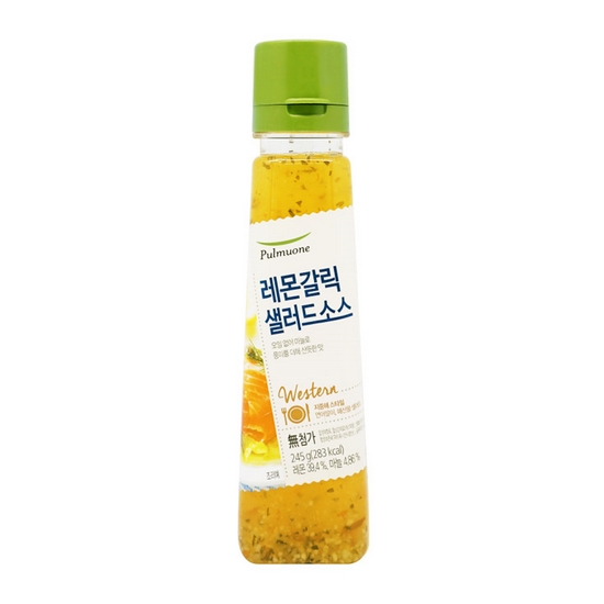 풀무원 레몬갈릭 샐러드소스 245g