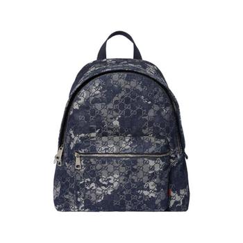 구찌 GG 데님 라지 백팩 다크 블루 GG 데님 849008-FAE90-4047