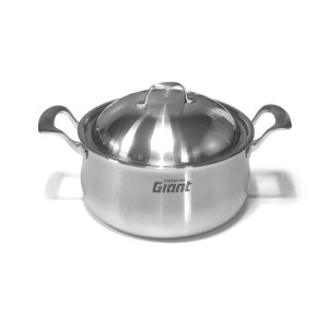 키친아트 IH 자이언트 통5중 스텐 양수냄비 (16cm)