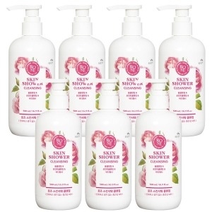 코스모코스 꽃을든남자 스킨샤워 로즈 클렌징 500ml (7개)