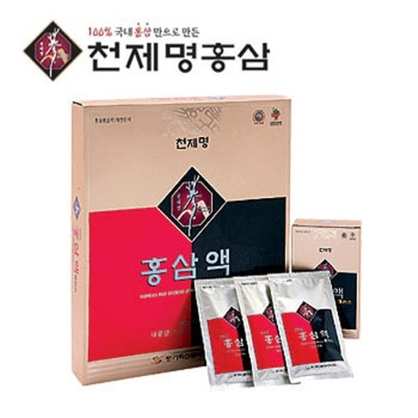  천제명 홍삼액 플러스 80ml 30포 [1개]
