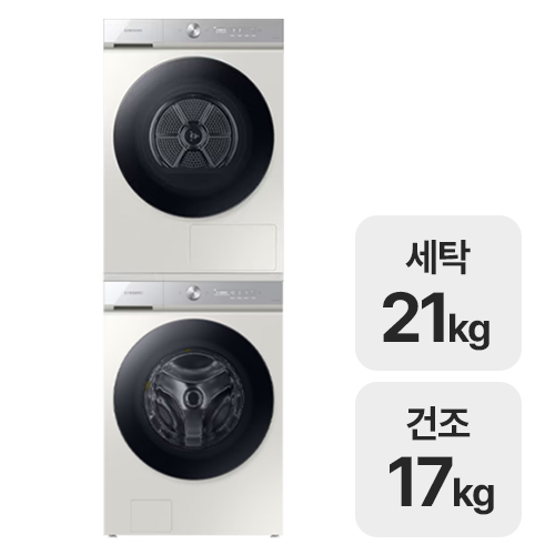 삼성전자 비스포크 AI WF21B6400KE + DV17B8720BE_이미지