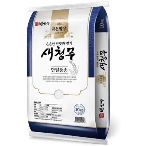 2025 햅쌀 든든밥상 새청무 10kg