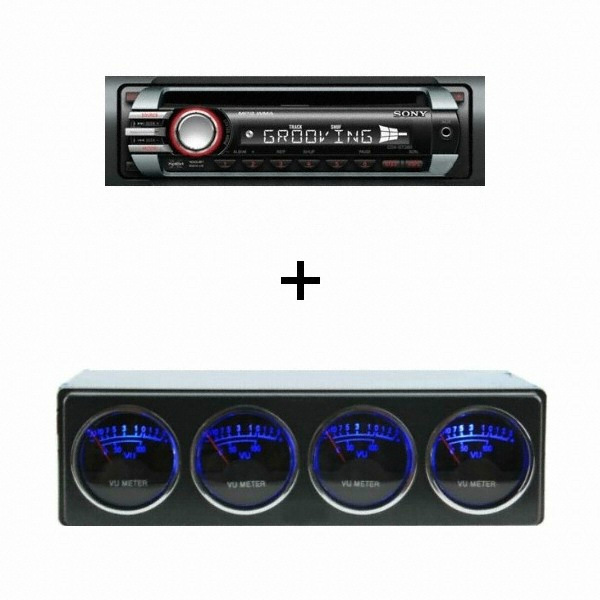 SONY CDX-GT380 (단품, 레벨미터)