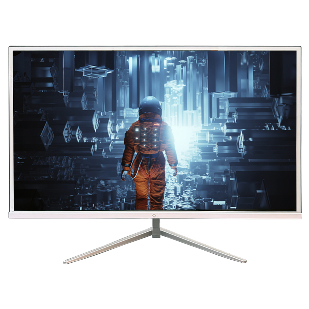 래안텍 Arkcell FFB3200 화이트 강화유리 FHD 200 게이밍