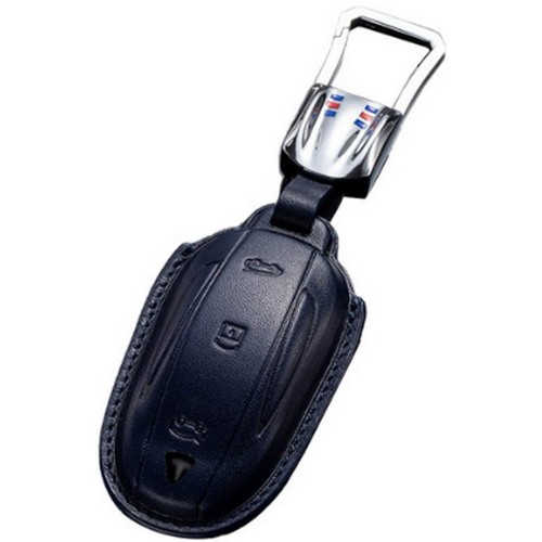 칸토 크로니클 벨루가 가죽 키케이스 테슬라 전용 A타입_이미지