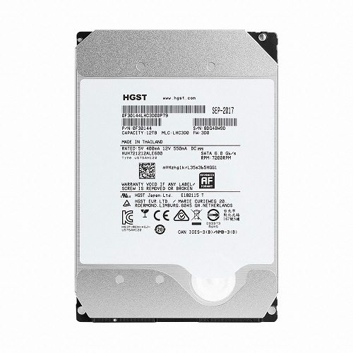 HGST Ultrastar He12 7200/256M (HUH721212ALE600, 12TB)_이미지