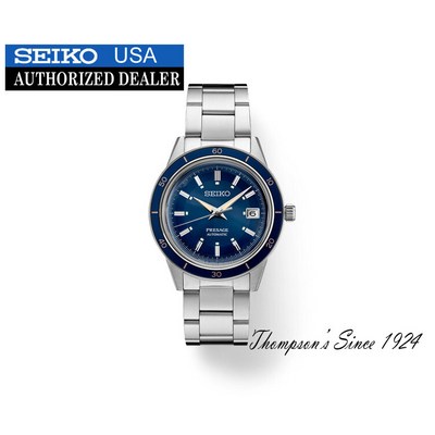세이코 SRPG05 Presage Style 60s Stainless Steel Automatic Blue Dial SRPG05 ..