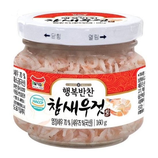 일미농수산 일가집 참새우젓 160g 국내산