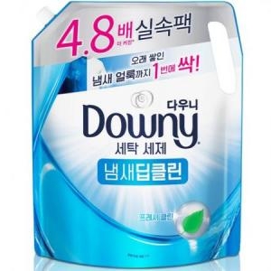 P&G 다우니 냄새딥클린 프레시클린 리필 2.2L (1개)