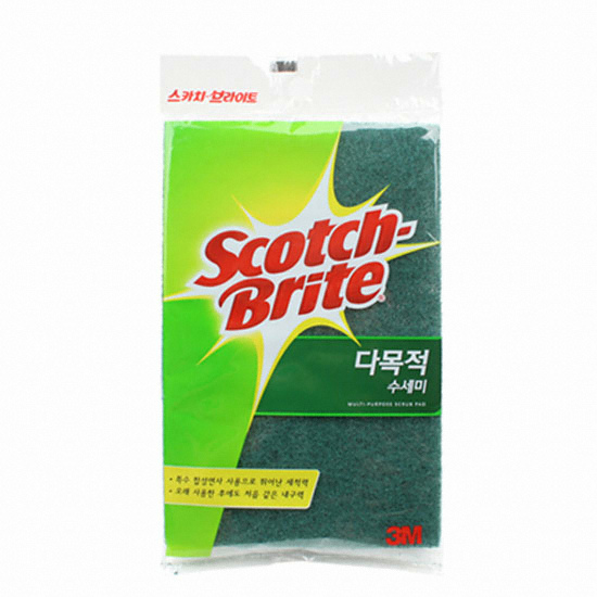 3M 스카치브라이트 다목적 수세미 (대) (2개)