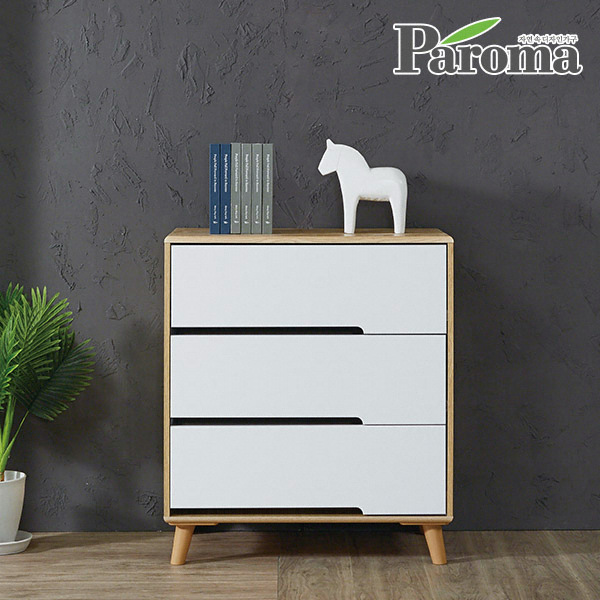 파로마 리앙스 3단 서랍장 800