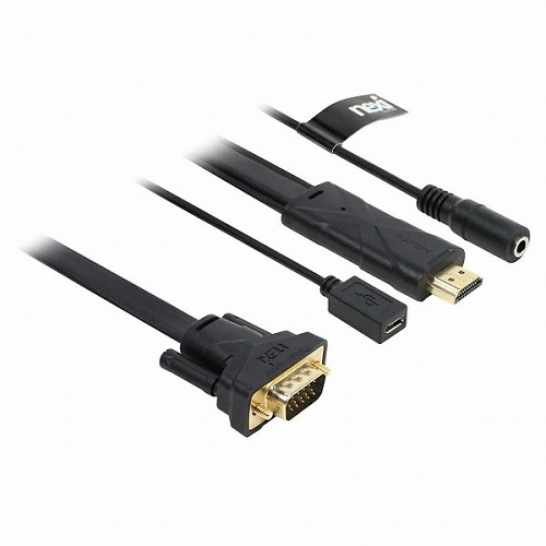 HDMI to VGA 케이블 컨버터 (NX-HVC)