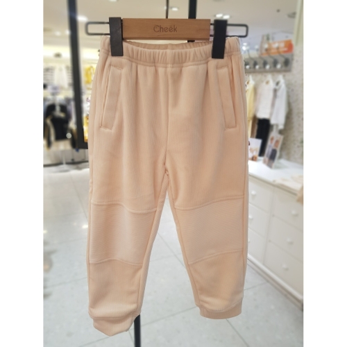 이랜드 치크 기모 기본 조거바지 CKTM24T1B 라이트베이지 140