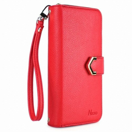 보스코 갤럭시A9 프로 닉소 페블 지퍼수납 다이어리 케이스