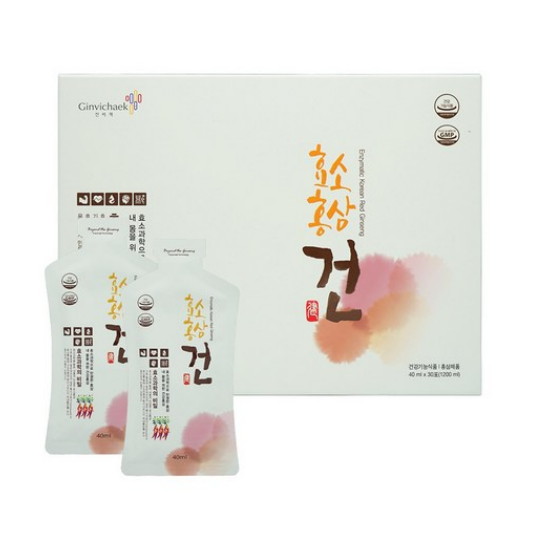 비티진 효소 홍삼 건 40ml 30포