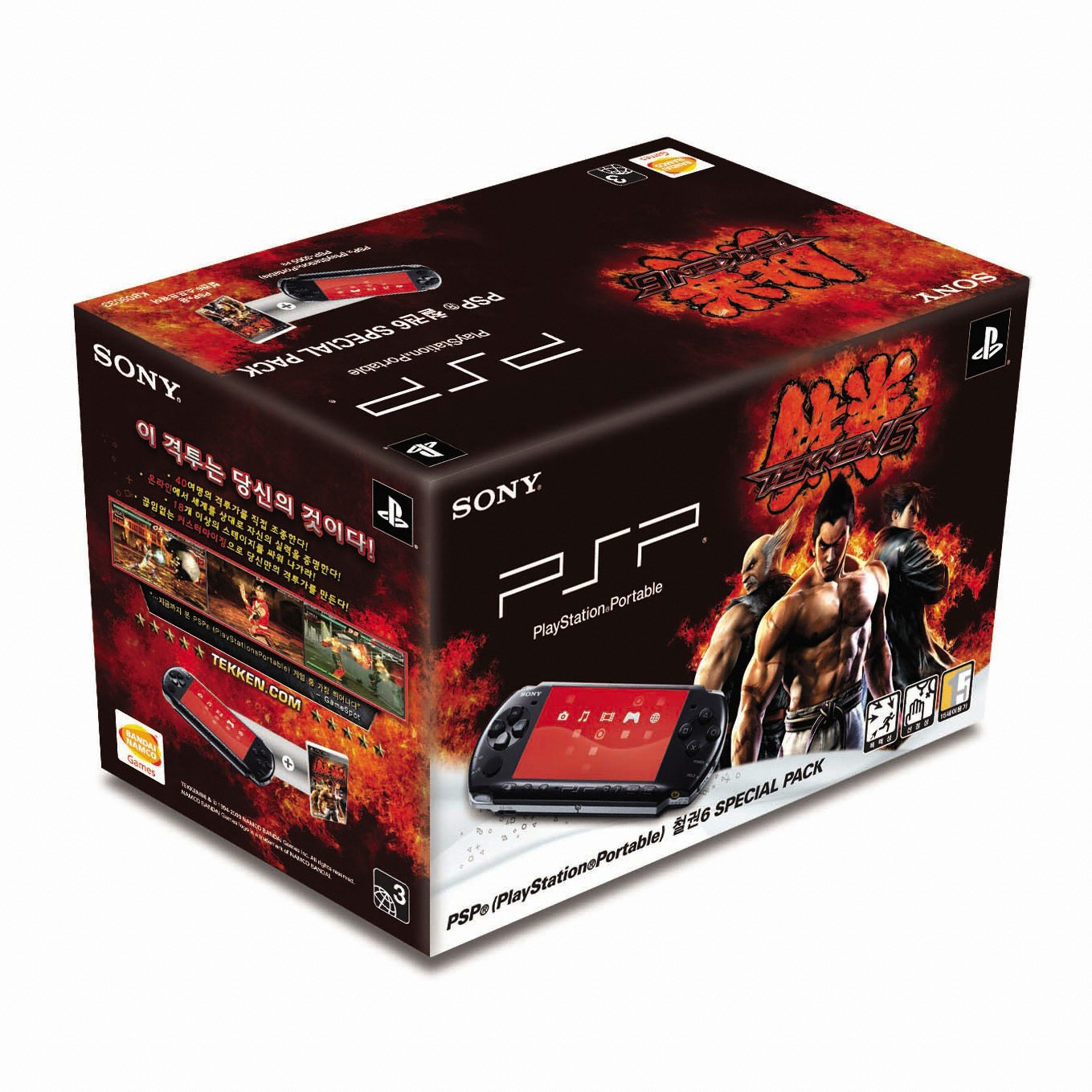 반다이남코 PSP 철권6 스페셜 팩 (TEKKEN 6 SPECIAL PACK)