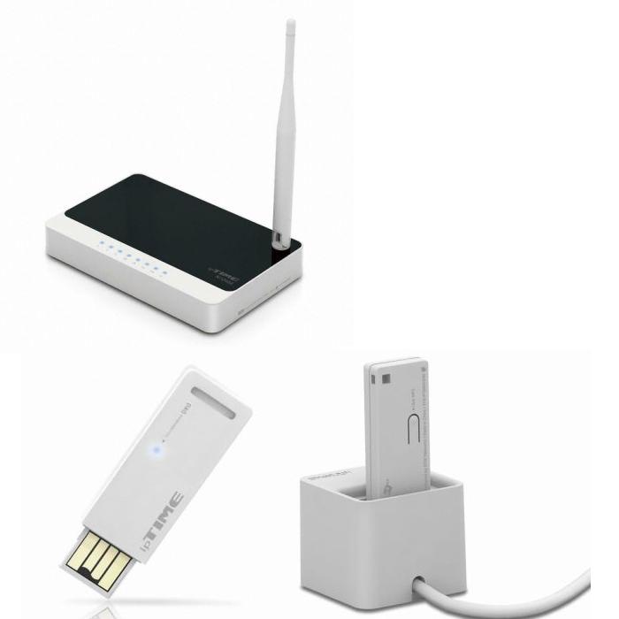 EFM ipTIME N104M 공유기 패키지 (+ N100UM USB 2.0 무선랜카드 + CU001 USB 연장크래들)_이미지