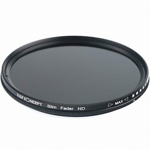 K&F Concept Slim Fader ND2-ND400 렌즈필터 (77mm)_이미지