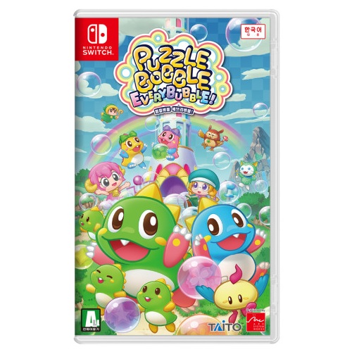 퍼즐버블 에브리버블 한글판 SWITCH, 패키지칩_이미지