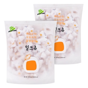 하오리위안 밀크츄 옥수수맛 1kg (2개)_이미지