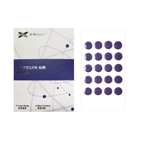 X-raypad AIR Universal 도트 40Pcs (옵시디안)_이미지
