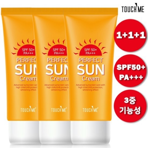  터치미 퍼펙트 선크림 60ml [3개]