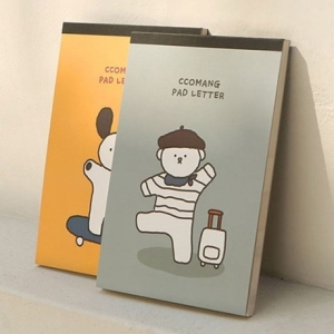 편지지 묶음 생일 축하 손편지 우편 꼬망