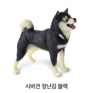 반디 소프트 애니멀 시바견 블랙