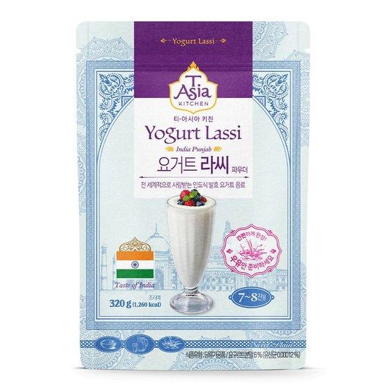 샘표식품 티아시아키친 요거트 라씨 파우더 320g (2개)_이미지