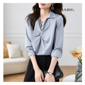 실크꼬임카라블라우스_AA36BL018G 578711_AA36BL018G