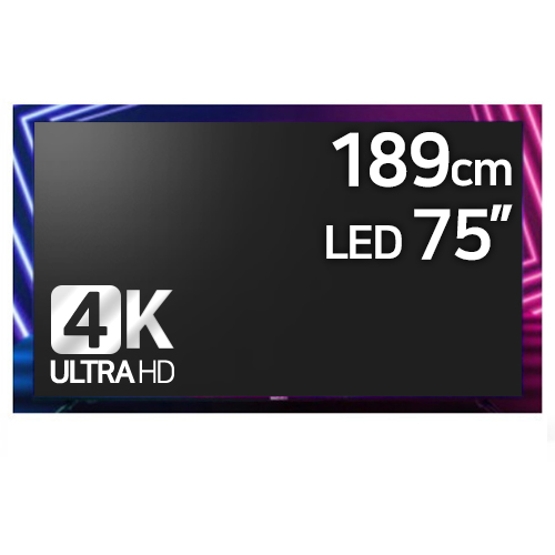 와드뷰 75인치 안드로이드 스마트 TV (스탠드)