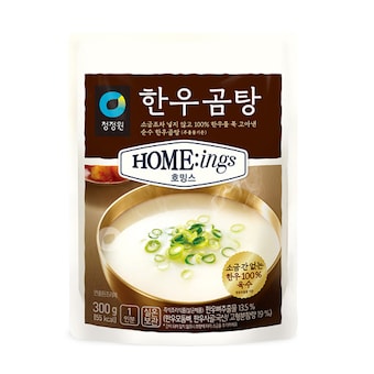 대상 청정원 호밍스 한우 진곰탕 450g